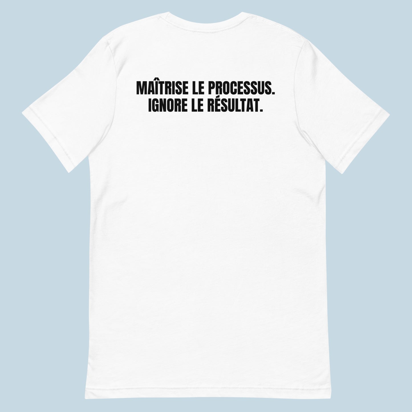 T-shirt phrase Dos (Blanc)