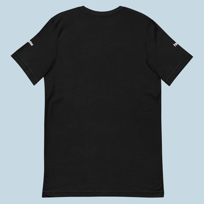 T-shirt AxeFlow ( mots sur les manches  ) Noir