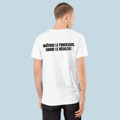 T-shirt phrase Dos (Blanc)