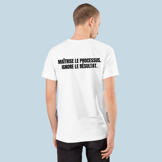 T-shirt phrase Dos (Blanc)