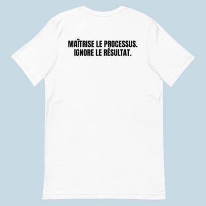 T-shirt phrase Dos (Blanc)