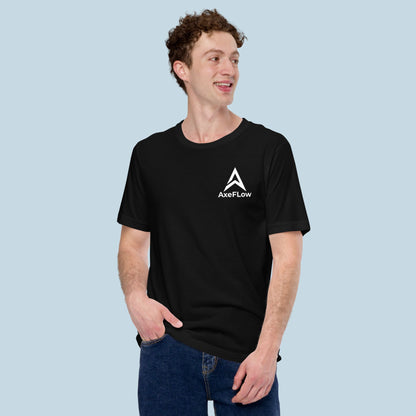 T-shirt phrase Dos (Noir)