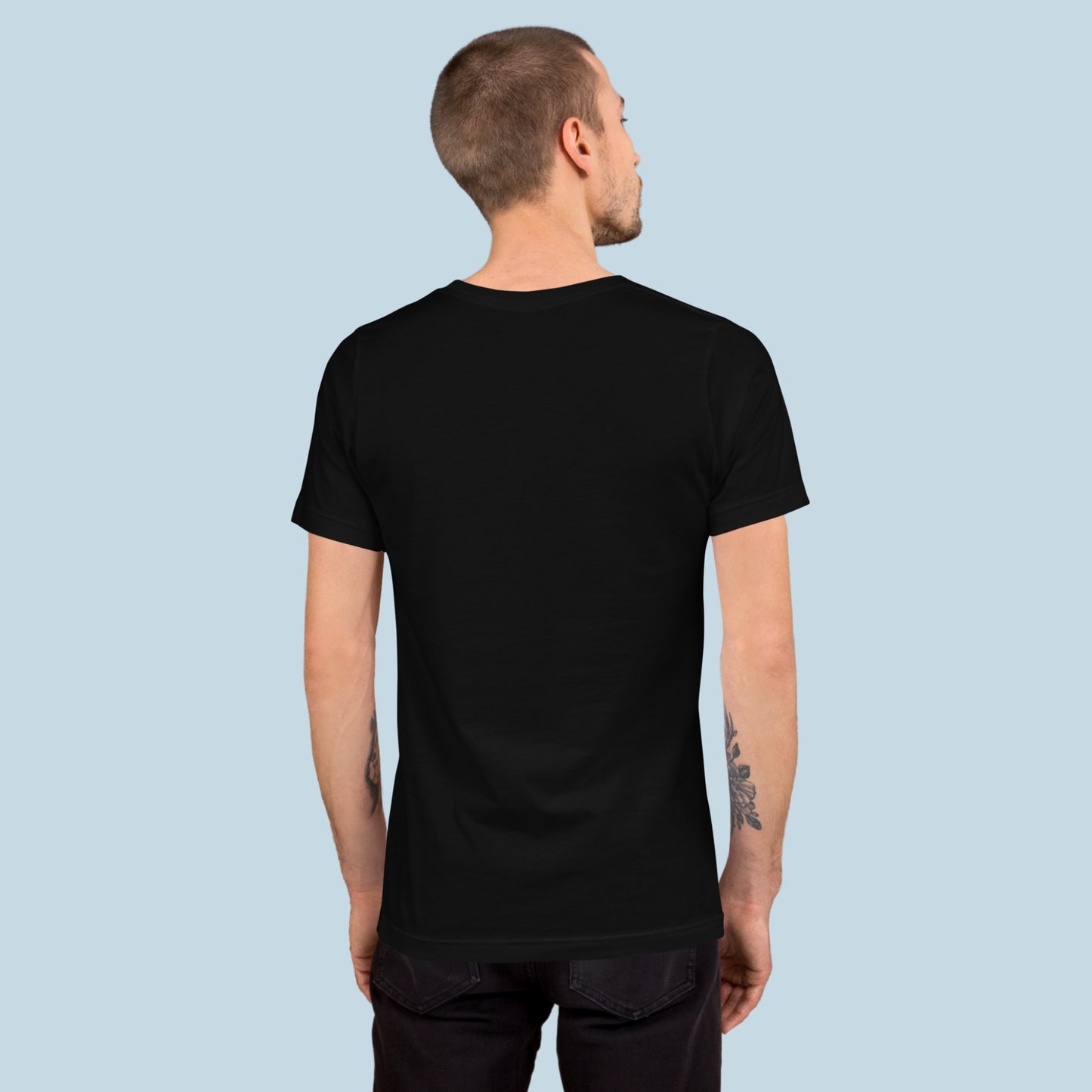 T-shirt AxeFlo ( logo poitrine ) noir