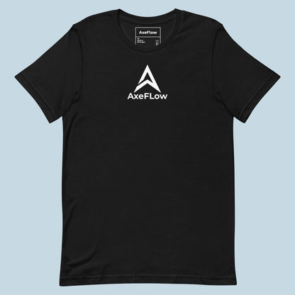 T-shirt AxeFlo ( logo poitrine ) noir